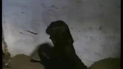 Efter badet var rödhåriga på den porrfittor svarta fallusen